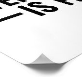 私は素晴らし.あ素晴らしあ。全て素晴らし。 ポスター (角)