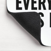 私は素晴らし.あ素晴らしあ。全て素晴らし。 マウスパッド (コーナー)