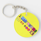 私は素晴らし キーホルダー (正面)