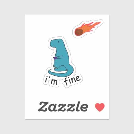 「私は素晴らし」ディーノ シール (シート)