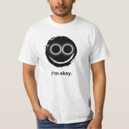 「私は素晴らし」 ホワイトTシャツ Tシャツ