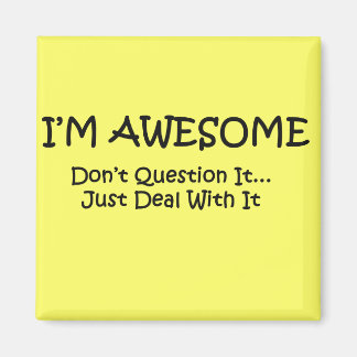 私は素晴らし. マグネット