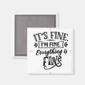 私は素晴らし、全て素晴らしは素晴らし マグネット (正面/裏面)