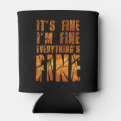 私は素晴らし、全て素晴らしは素晴らし 缶クーラー (裏面)