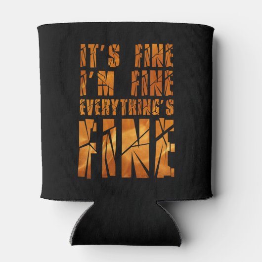 私は素晴らし、全て素晴らしは素晴らし 缶クーラー (裏面)