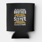 私は素晴誇りを持ったらしい姉妹の素晴らし兄弟 缶クーラー (正面)