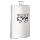 私は紫のアイシャドーを持つ非常にオタクの少女です フラスク (右)