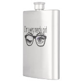 私は紫のアイシャドーを持つ非常にオタクの少女です フラスク (左)