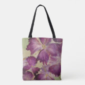 私は紫色のバッグを愛します トートバッグ (裏面)