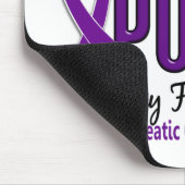 私は紫色の義父10の膵臓癌を身に着けています マウスパッド (コーナー)