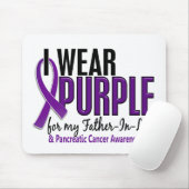 私は紫色の義父10の膵臓癌を身に着けています マウスパッド (マウス)