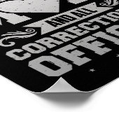 私は細い銀線矯正官を称える ポスター (角)