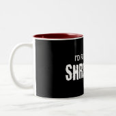 私は細断されたほうがいい ツートーンマグカップ (左)