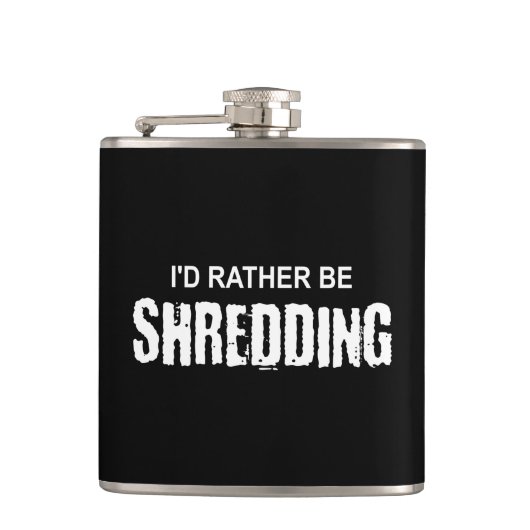 私は細断されたほうがいい フラスク (正面)