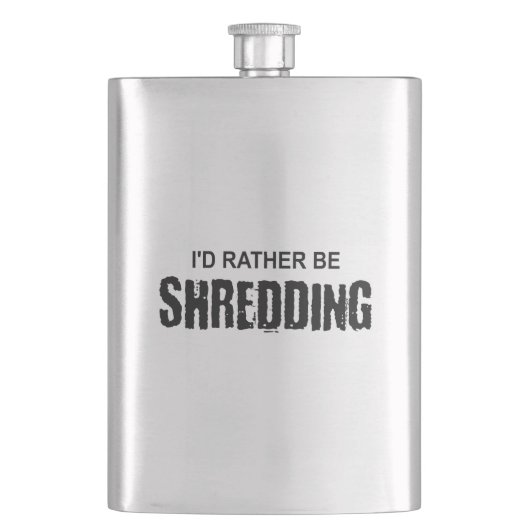 私は細断されたほうがいい フラスク (正面)