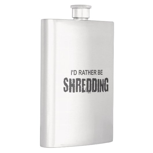 私は細断されたほうがいい フラスク (右)