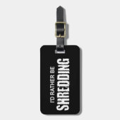 私は細断されたほうがいい ラゲッジタグ (正面縦)