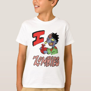 私は終わるゾンビを3愛します Tシャツ