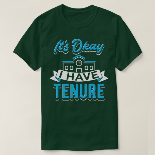 私は終身在権を持っている Tシャツ (デザイン正面)
