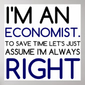 私は経済学者だ ポスター (正面)