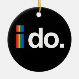 私は結婚したいと思います セラミックオーナメント