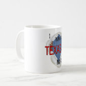 私は結婚したテキサス州の男Tシャツだ コーヒーマグカップ (正面左)