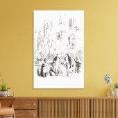 私は結婚した キャンバスプリント (インサイチュ (リビング))