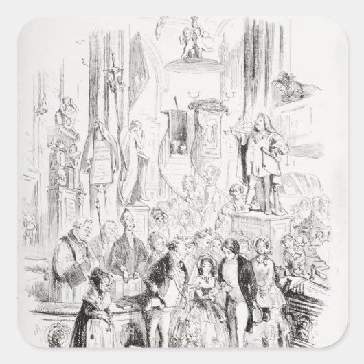 私は結婚した スクエアシール (正面)