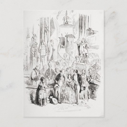 私は結婚した ポストカード (正面)