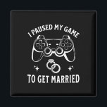 私は結婚式の日を取るためにゲーム結婚したをおもしろい中断した マグネット<br><div class="desc">私は結婚式の日の冗談の新郎を得るために結婚したのおもしろいゲームを一時停止</div>