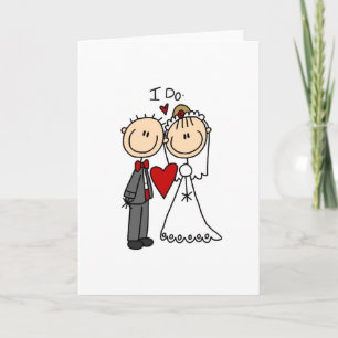 私は結婚式カードをします カード