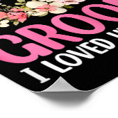 私は結婚彼を愛した新郎の結婚式の日の母 ポスター (角)