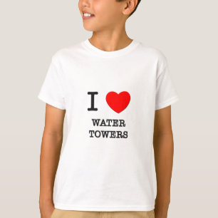 私は給水塔を愛します Tシャツ