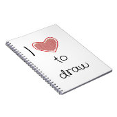 私は絵を描くのが大好きだ ノートブック (右側)