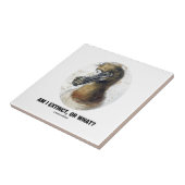 私は絶えています、または何か。 (ドードーの鳥のポートレート) タイル (側面)