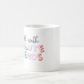 私は絶対伝説を扱う コーヒーマグカップ (中央)