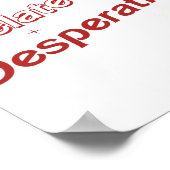 私は絶望サブリナのファーストネームMに関係できない ポスター (角)