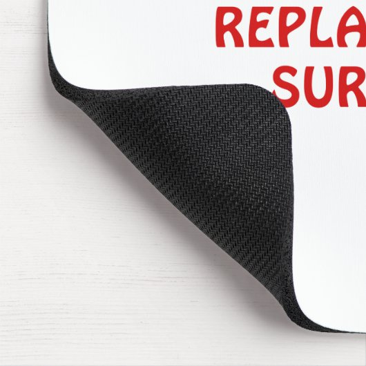 私は総膝の取り替えの外科を生き延びました マウスパッド (コーナー)