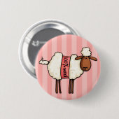 私は編むことを愛します 缶バッジ (正面&裏面)