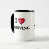 私は繁栄することを愛します マグカップ (正面左)