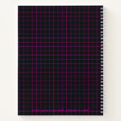 「私は繁栄する」引用文セルフジャーナル気にピンク文字 ノートブック (裏面)