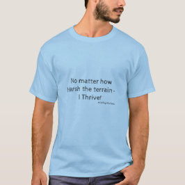 私は繁栄する! Tシャツ