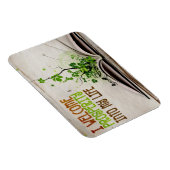 「私は繁栄を歓迎する」モチベーション確認フレックス マグネット (右側)