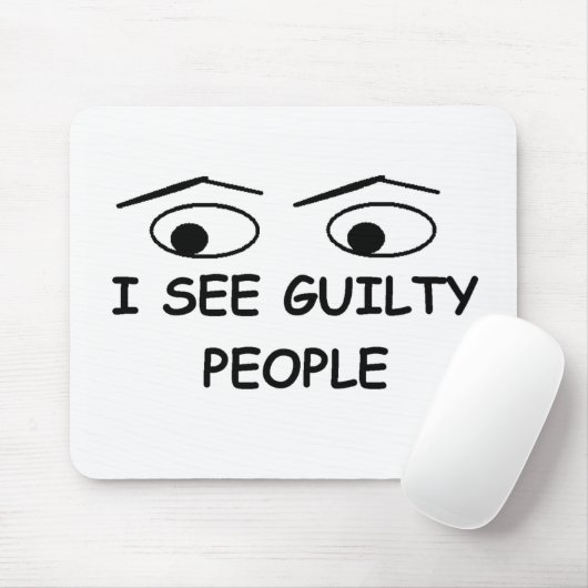 私は罪がある人々に会います マウスパッド (マウス)