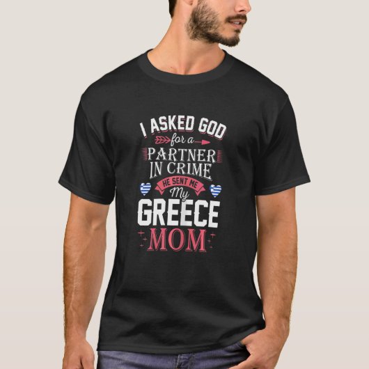 私は罪頼犯のパートナーのための女性Grを送った Tシャツ (正面)