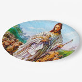 私は羊飼いのジョンのよい10:7 - 21です ペーパープレート (アングル)