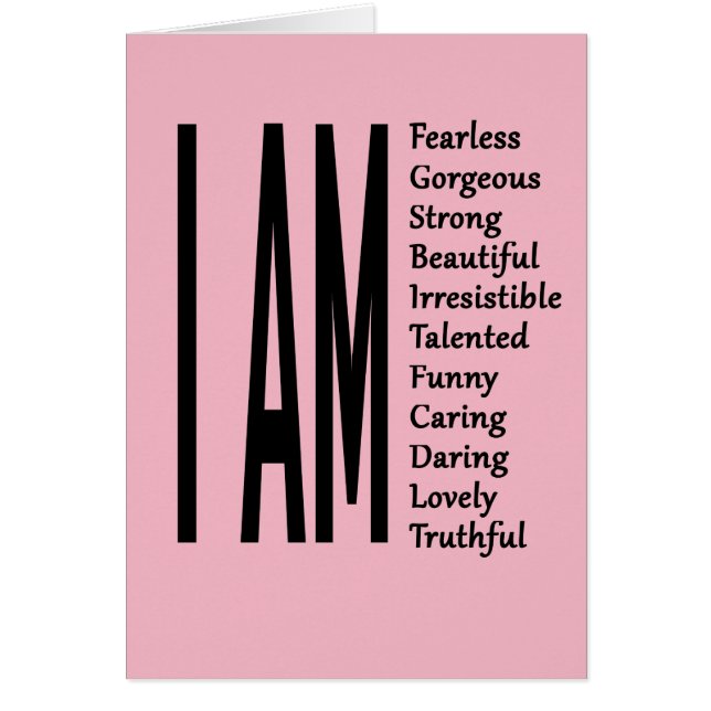 私は美しいです私です豪華私です大胆不敵 (正面)