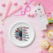 私は美しい私は強い頭が切れるレオパードの太陽である ペーパープレート (パーティー)