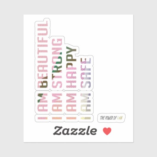 私は美しい シール (シート)