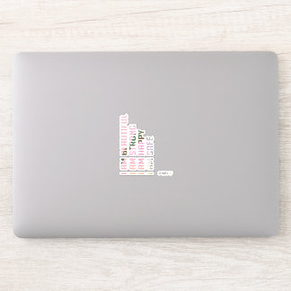 私は美しい シール